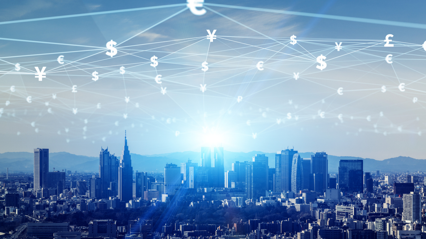 FinOps cloud cost optimization South Africa - businessman holding digital cloud with connected IT asset management icons representing financial operations and cloud governance services